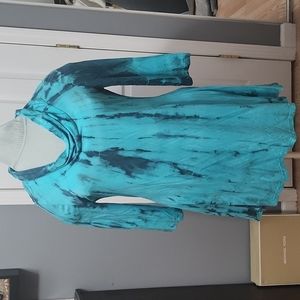 Soft surroundings tunic blouse.